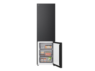 Refrigerator LG, height 203cm, class C, black