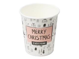Стаканчики Merry Christmas, 300мл, ø90мм, 50 шт.