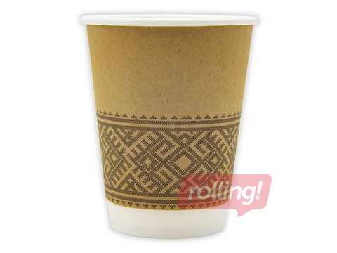 Glasses paper Ornament with double wall ø90mm, 350ml, 25 pcs.