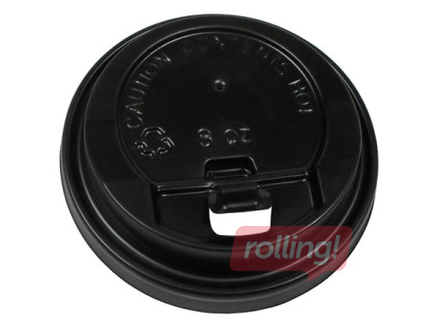 Vāki papīra kafijas glāzēm, 350ml , ø90mm, melni, 100 gab.