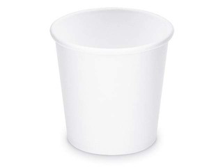 Topsid kuumade jookide jaoks ø 62mm, 110ml, valged, 50 tk