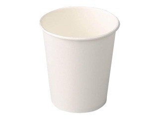Paper cups ø90mm, 300 ml, white, 50 pcs