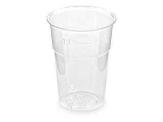 Пластиковые стаканчики, прозрачные, 100мл, 50 шт.