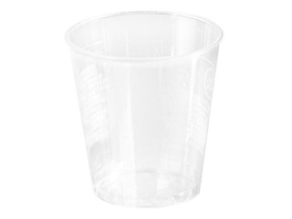 Glasses, plastic,  PS 40 ml, 40 pcs., transparent