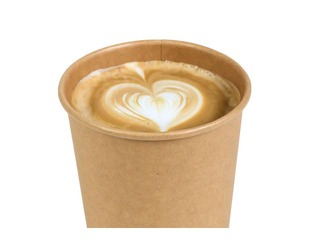 Papīra glāzes, brūnas, ø90mm, 480ml, 50 gab.