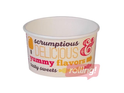 Dessert cups, paper, Ø85mm, 160ml, 25 pcs.