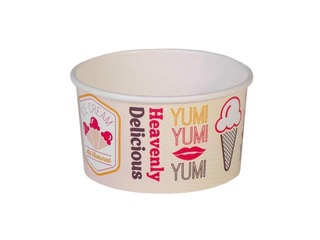 Dessert cups, paper, Ø85mm, 160ml, 25 pcs.