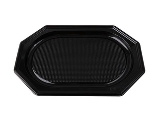 Plastic trays 45 x 30 x 25 cm, black, PET, 10 pcs