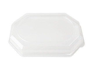 Plastmasas vāki paplātēm, caurspīdīgi, PET, 46.5x31.5x63cm, 10 gab.