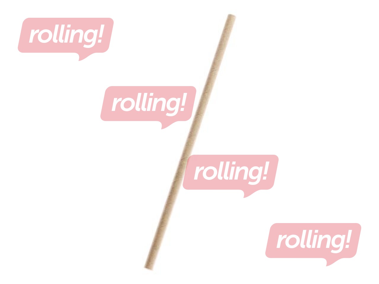 Kоктейльные соломинки , бумажные, крафт, 20,5cm ø8 mm, 250шт.