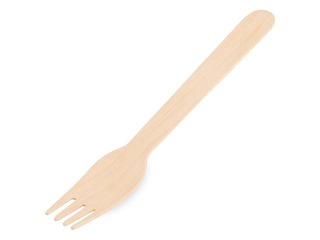 Forks, wooden, 16cm, 10 pcs.