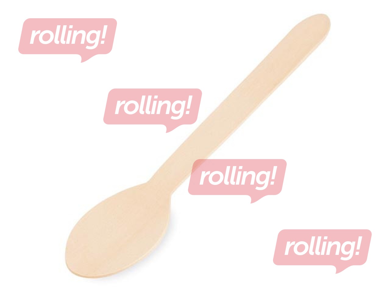 Spoons, wooden, 16cm, 100 pcs.