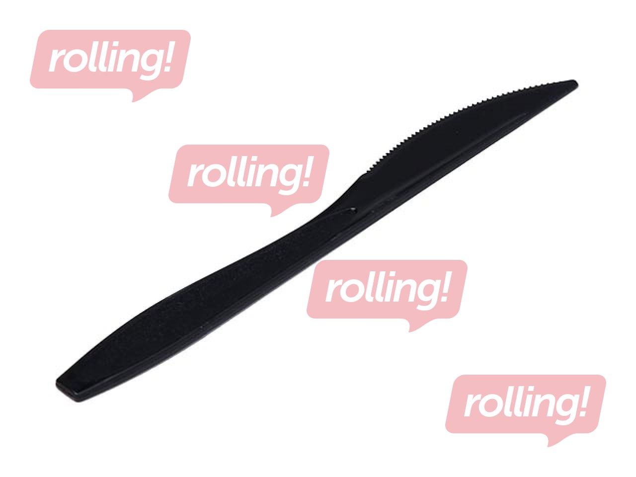 Пластиковые ножи Multipack, черные, 50 шт.