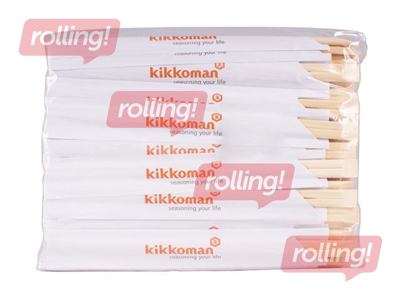 Bamboo chopsticks in a paper package, 100 pairs