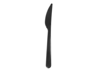 Knifes plastic, reusable, black, 50 pcs.