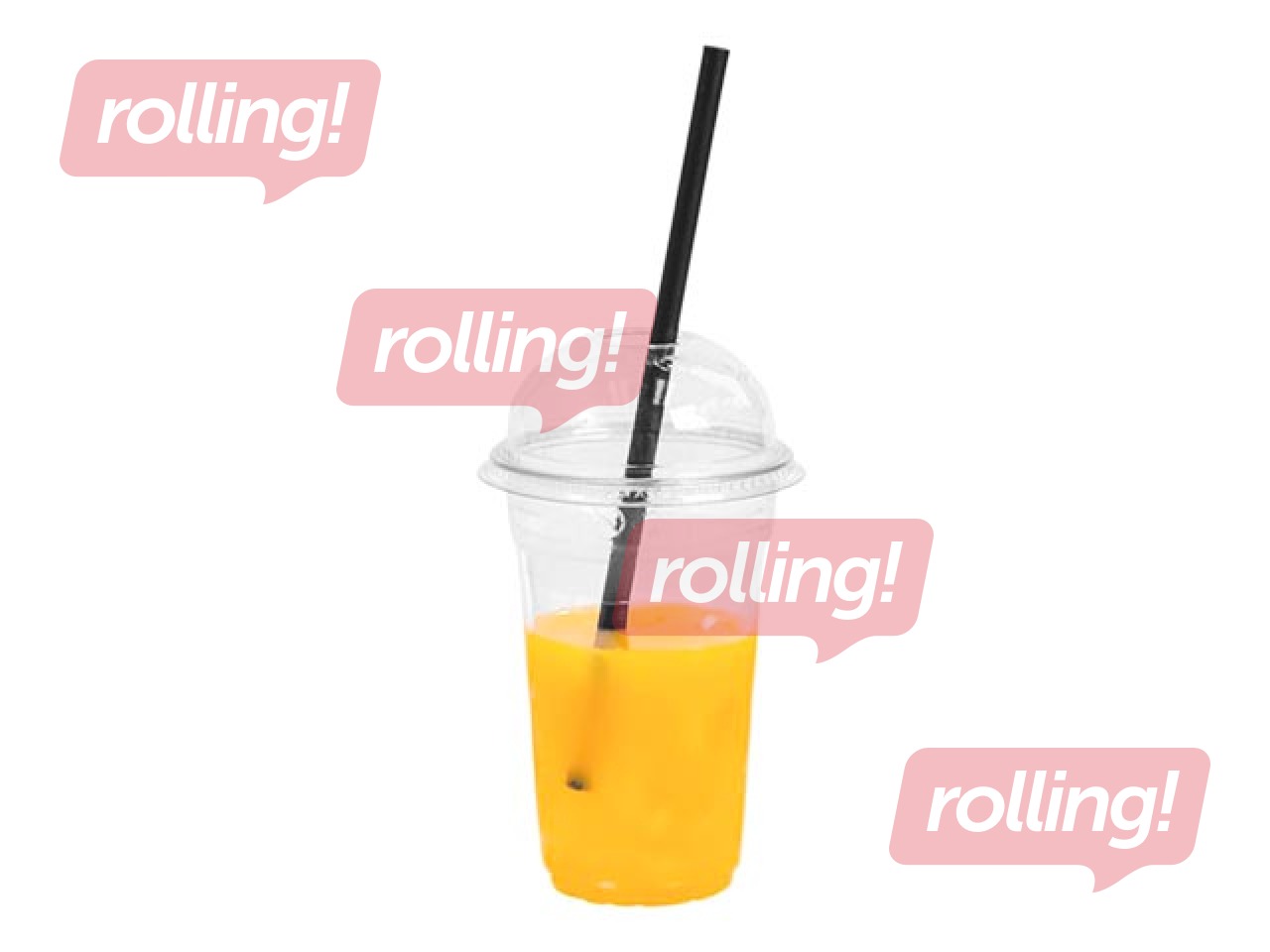 Kokteiļu salmiņi, PP, 22 cm ø7 mm, 500 gab., melni