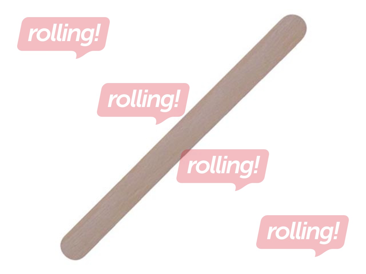 Koka saldējuma kociņš 11cm, 100gab.