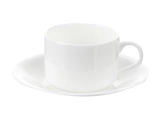Tases Olivia, ar apakštasi, porcelāna, 100ml, 2 personām
