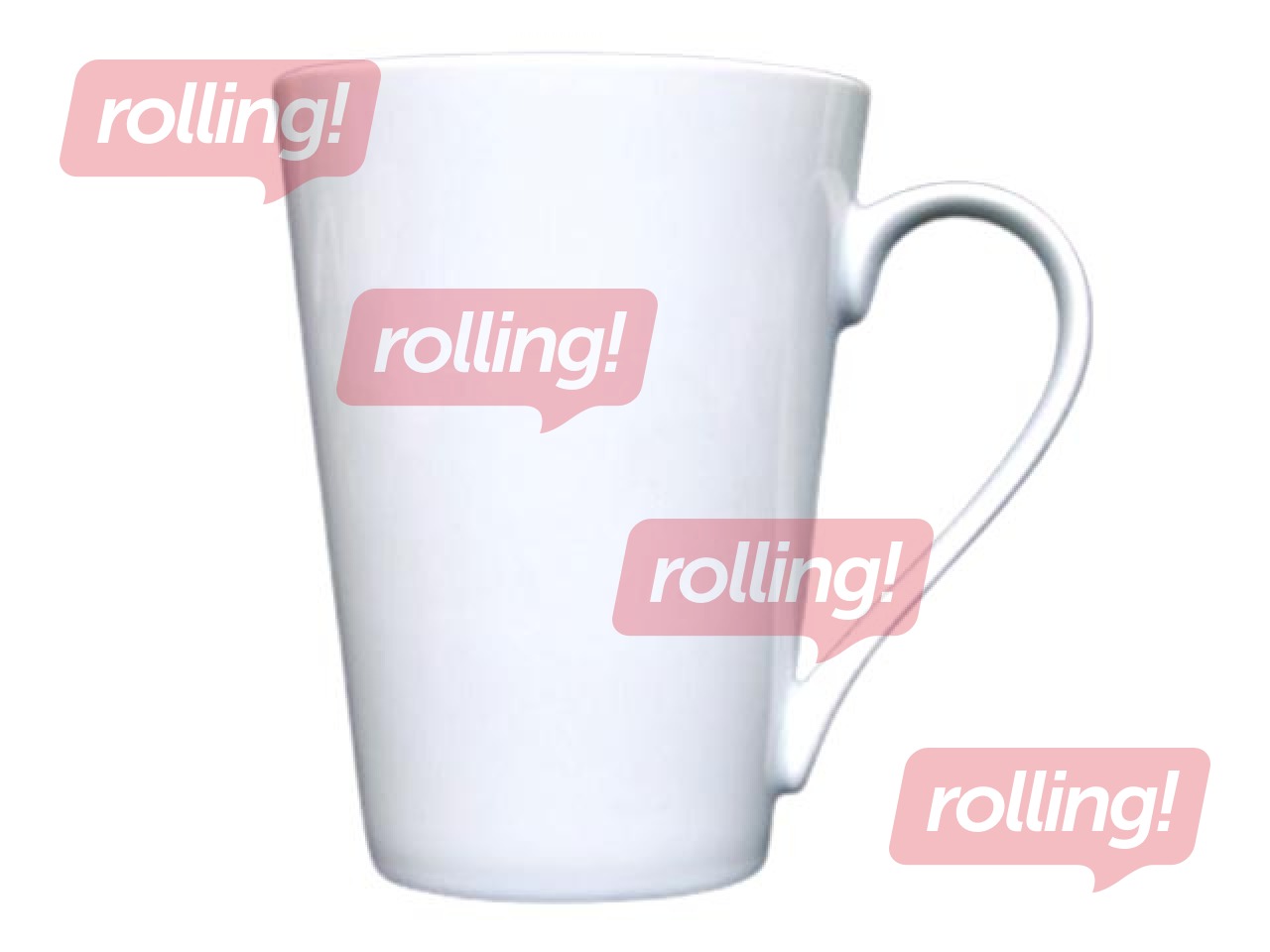 Krūze Shenzehen Sunnie, balta, 414ml