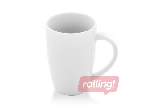 Krūze, Bianco, porcelāna, balta, 275ml