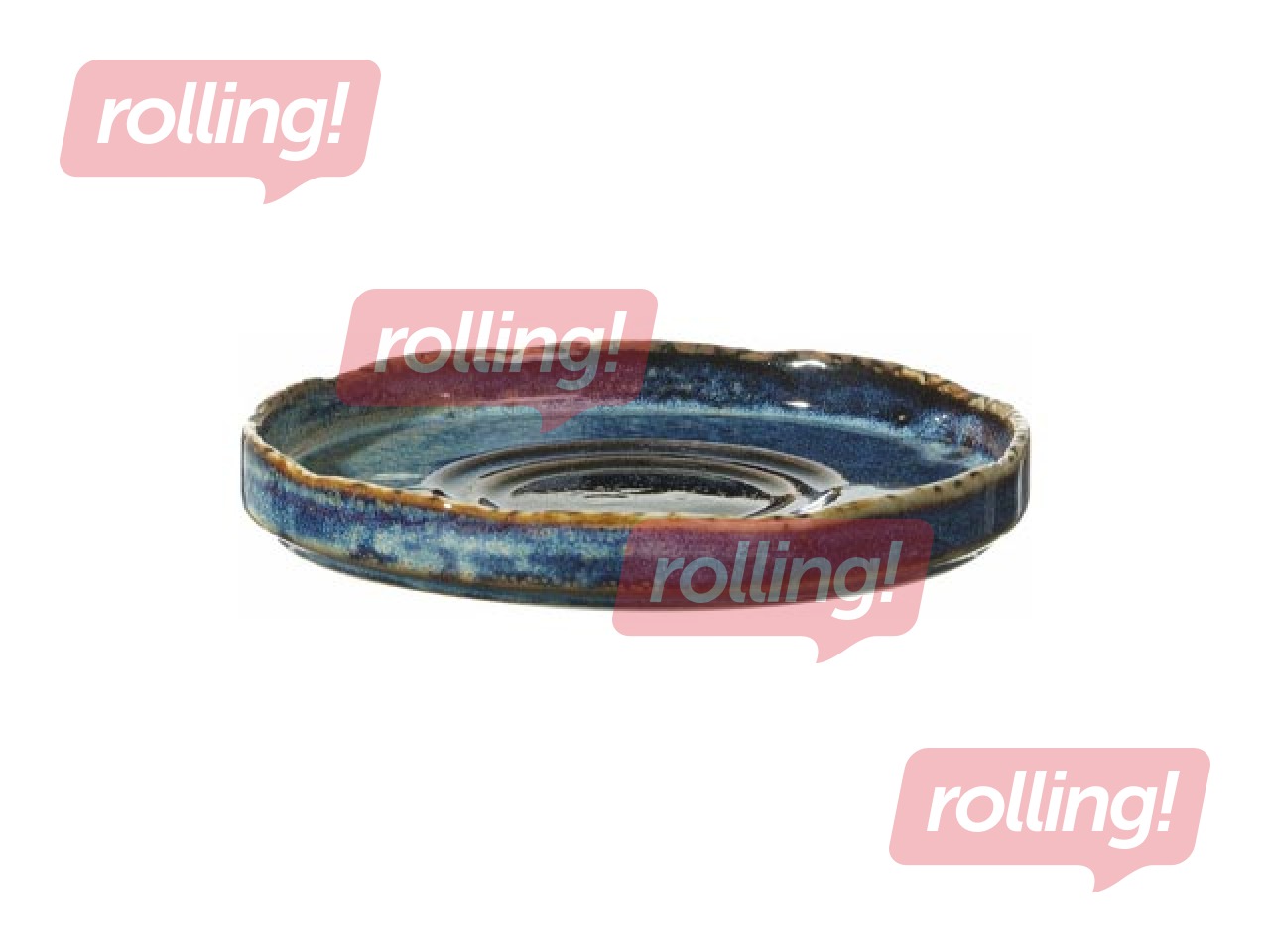 Saucer Eminence, Porcelain, Blue, 14cm