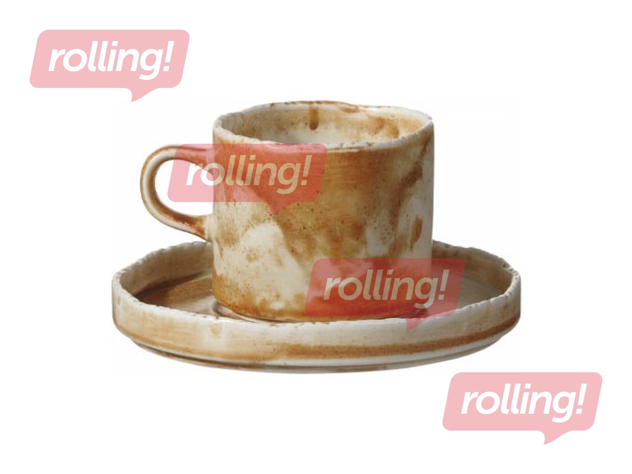 Apakštase Constancy, porcelāna, bēša, 14cm