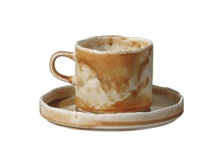 Салфетка Constancy, фарфоровая, бежевая, 14см