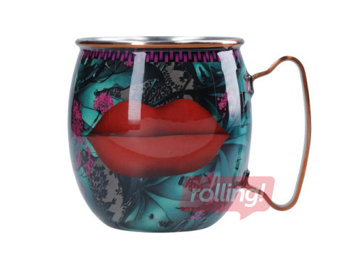 Mug Mikasa, Lips, stainless steel, 450ml