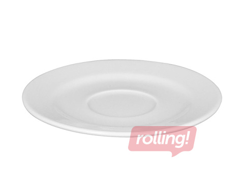 Apakštase Banquet, porcelāna, balta, ø15cm