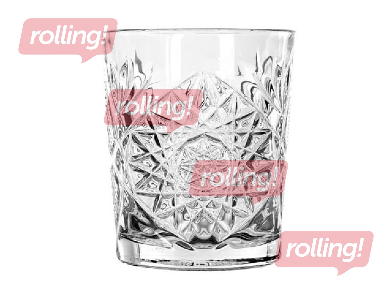 Glass Hobstar, Icon, whisky, 350ml