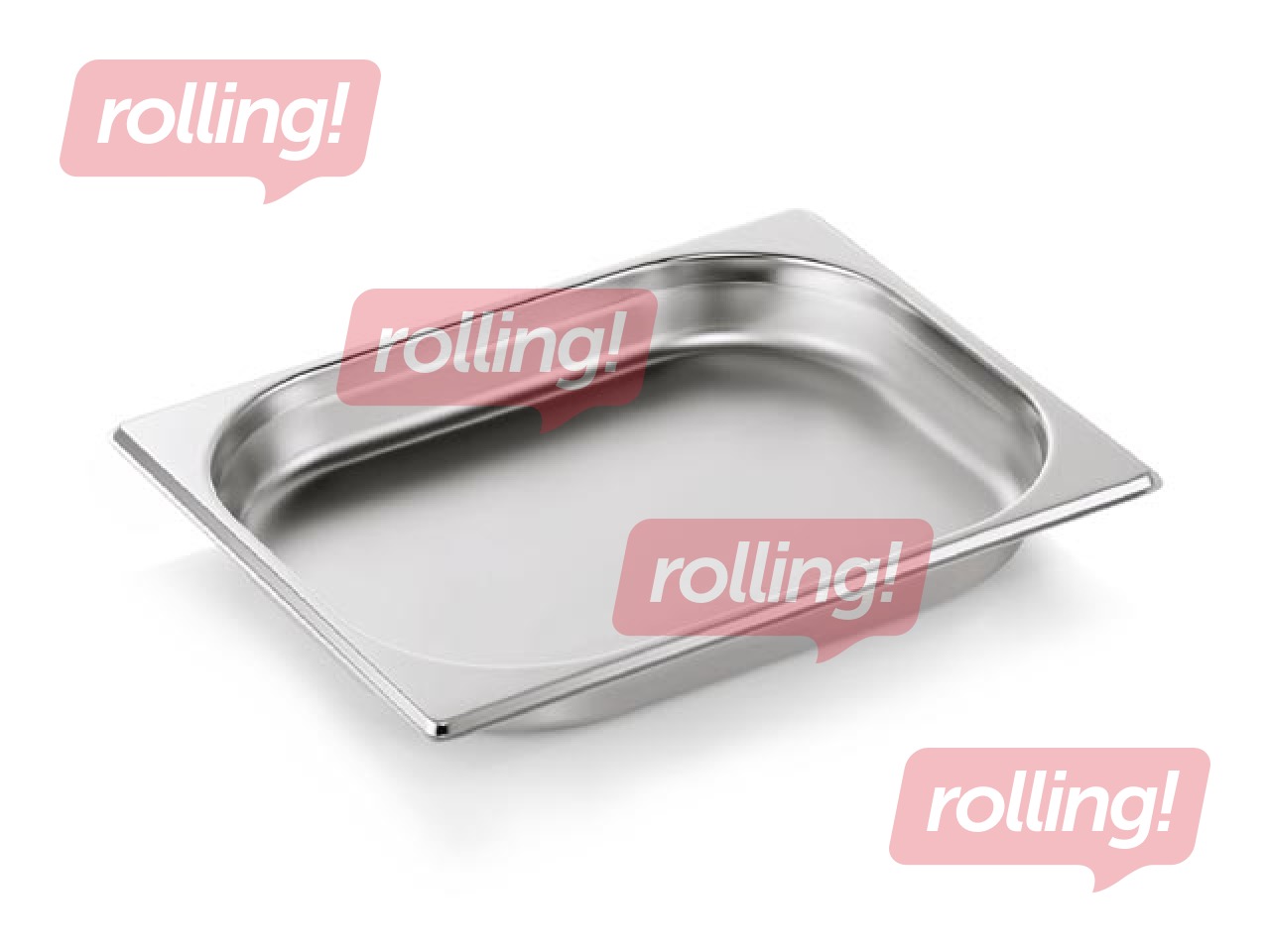 Gastro trauks GN, 1/2, WAS,  nerūsējošais tērauds, dziļums 40mm