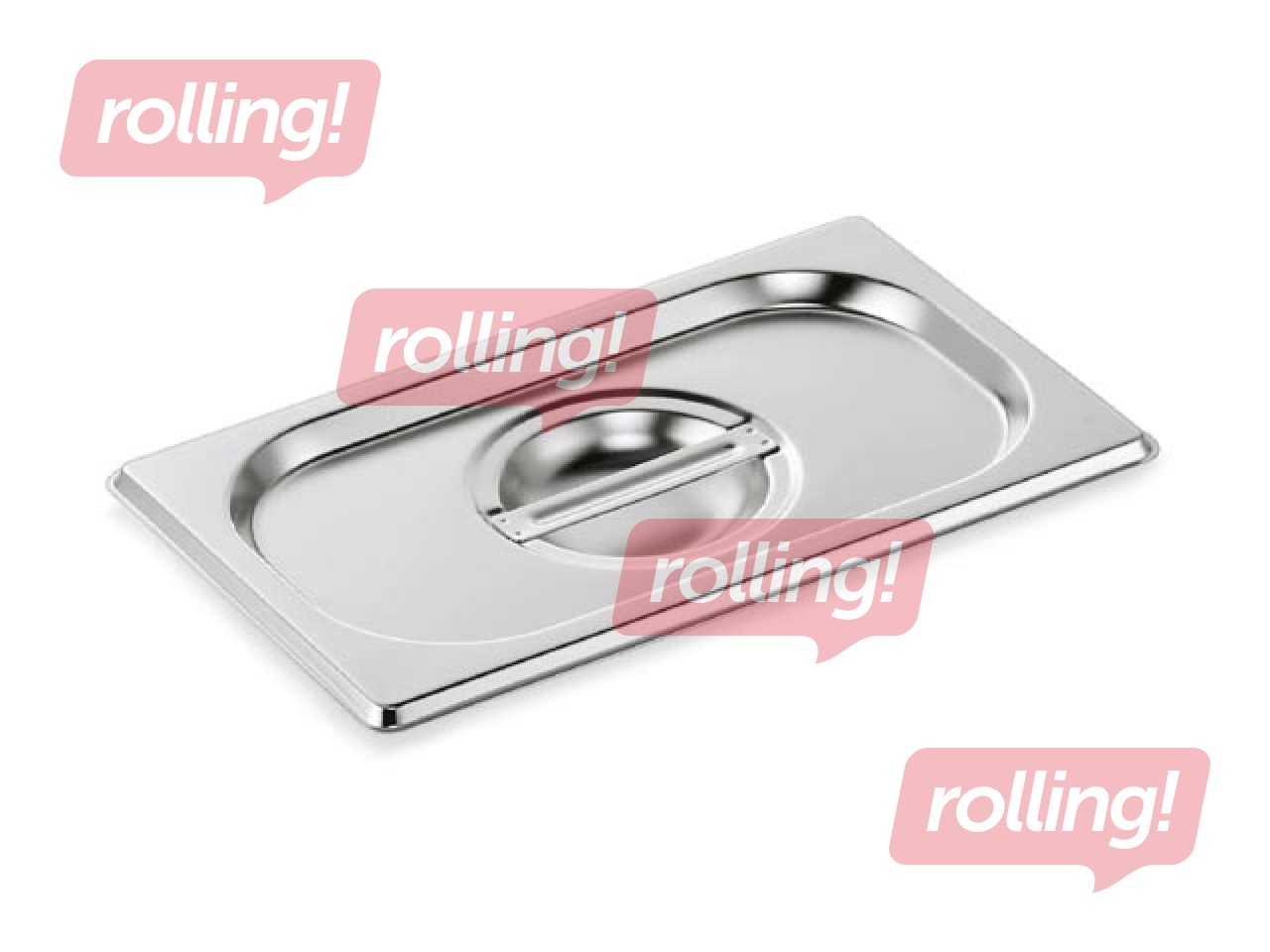 Крышка для гастроемкости GN 1/4, WAS, нержавеющая сталь