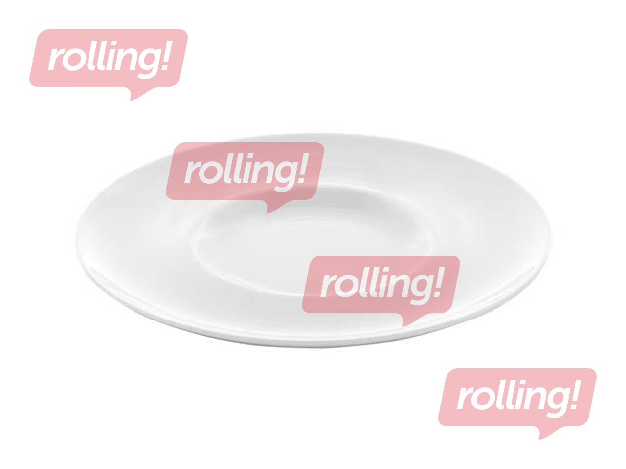 Apakštase mērces traukam Bianco, balts, 20cm