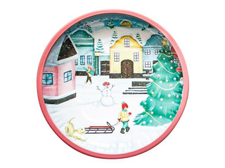 Alus Toro Jõululinn, metallist, Ø26cm