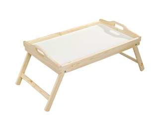 Tray Kesper, with folding legs, wooden, 50×30.5cm