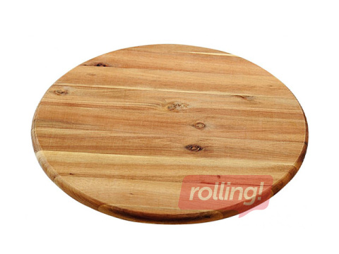 Tray Kesper, rotating, wooden, 40cm