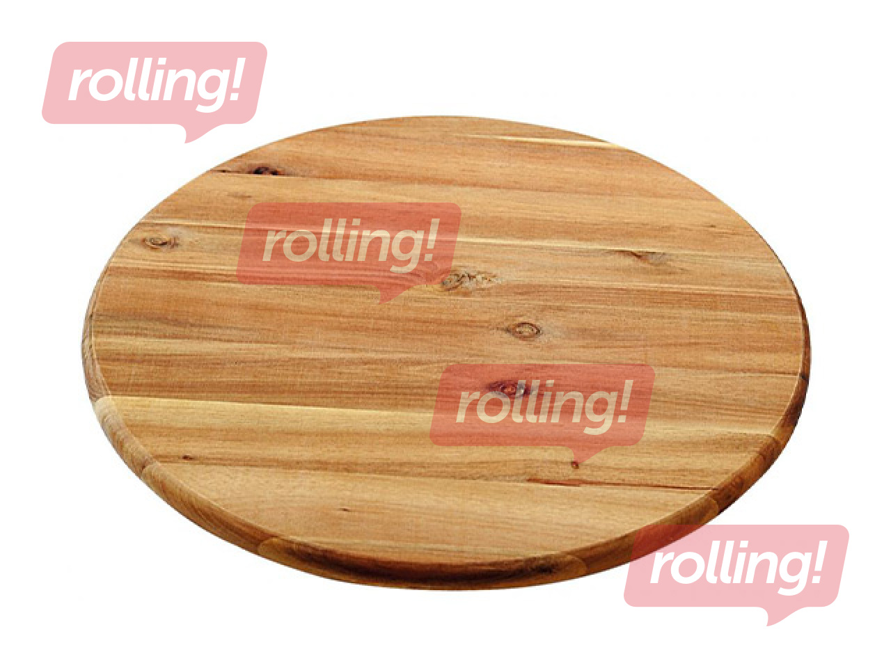 Tray Kesper, rotating, wooden, 40cm