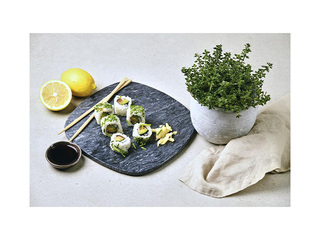 Servēšanas dēlītis Kesper, marmora, 25x25x1cm