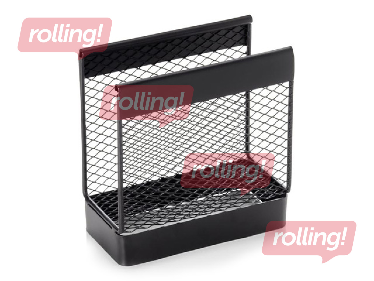 Salvešu turētājs WAS, metāla, melns, 13.3x6.7x14cm