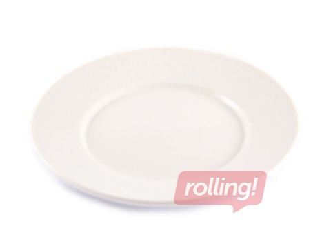 Šķīvis Titan, deserta, porcelāna, balts, ø17cm