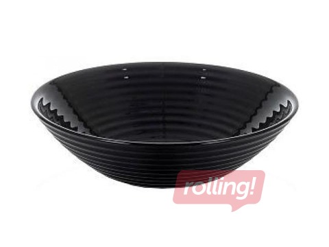 Bowl Harena, glass, black, 16cm, 450ml