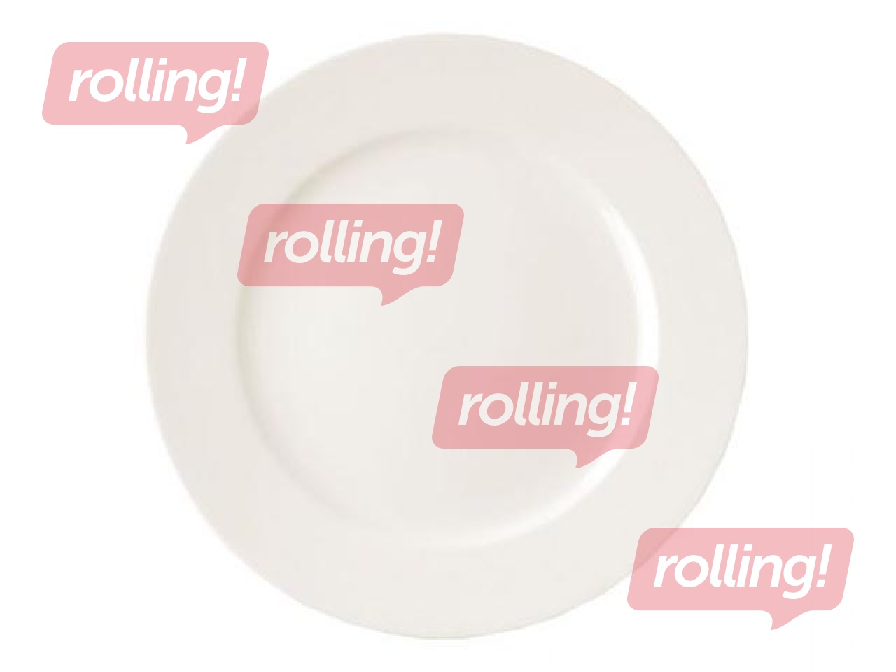 Šķīvis Banquet, deserta, porcelāna, balts, ø17cm