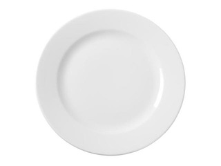 Plate Bianco, white, 27cm