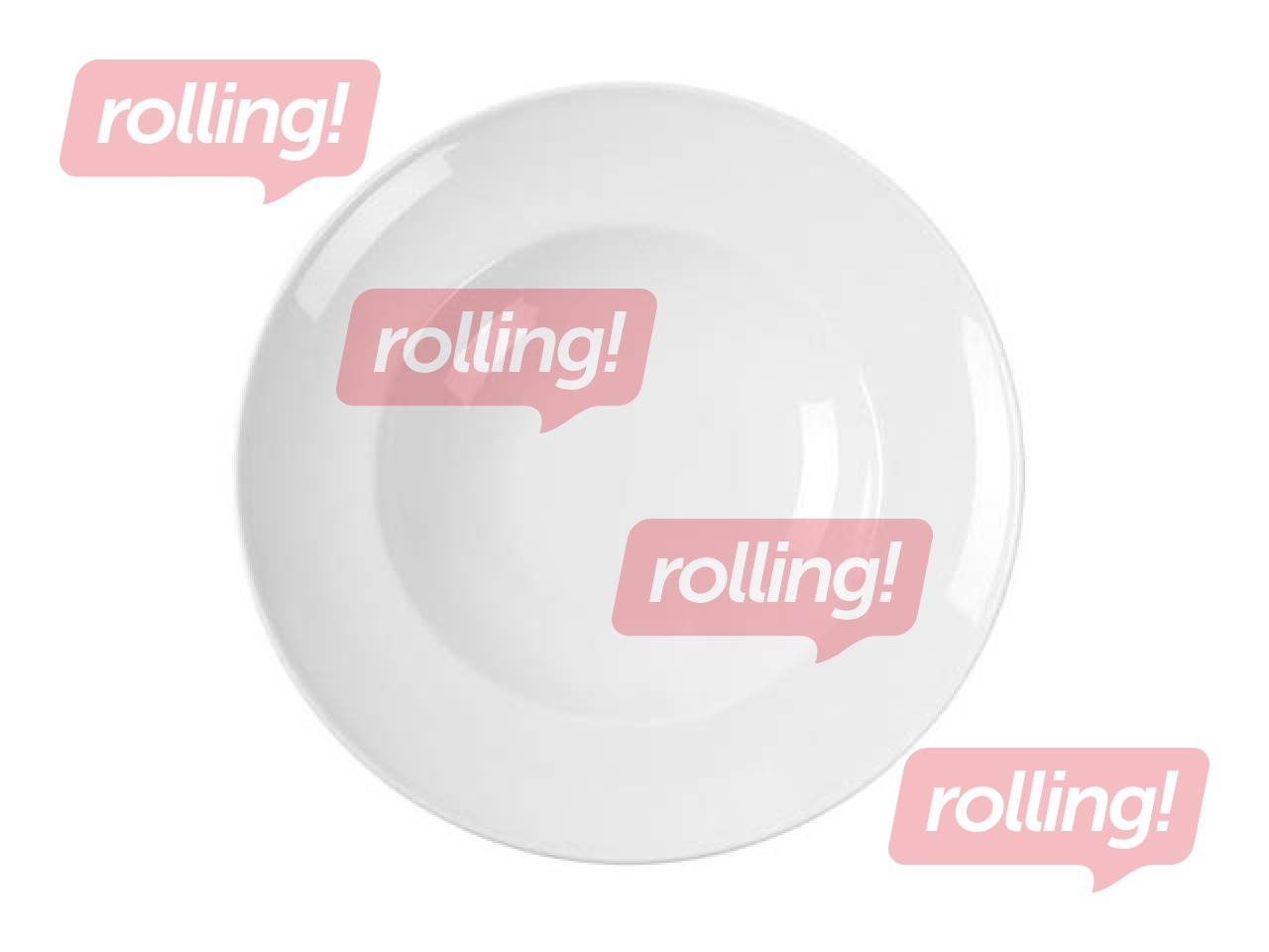 Šķīvis Bianco, pastai, balts, 26cm