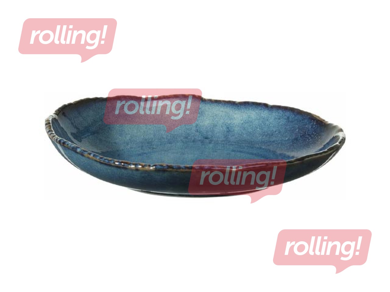 Šķīvis Eminence, zupai, zils, 22cm