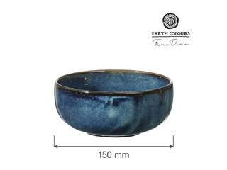 Миска Eminence, синяя, 800мл, 15см