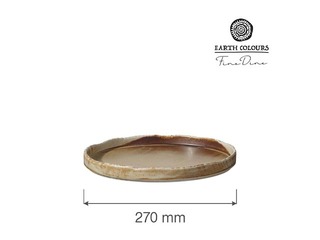 Šķīvis Constancy, pusdienu, bēšs, 27cm