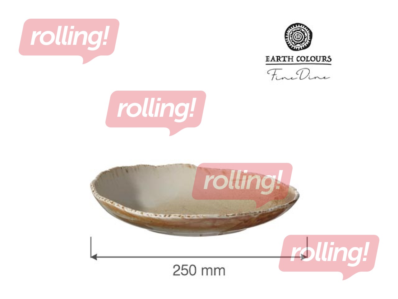 Soup Plate Constancy, Beige, 25cm