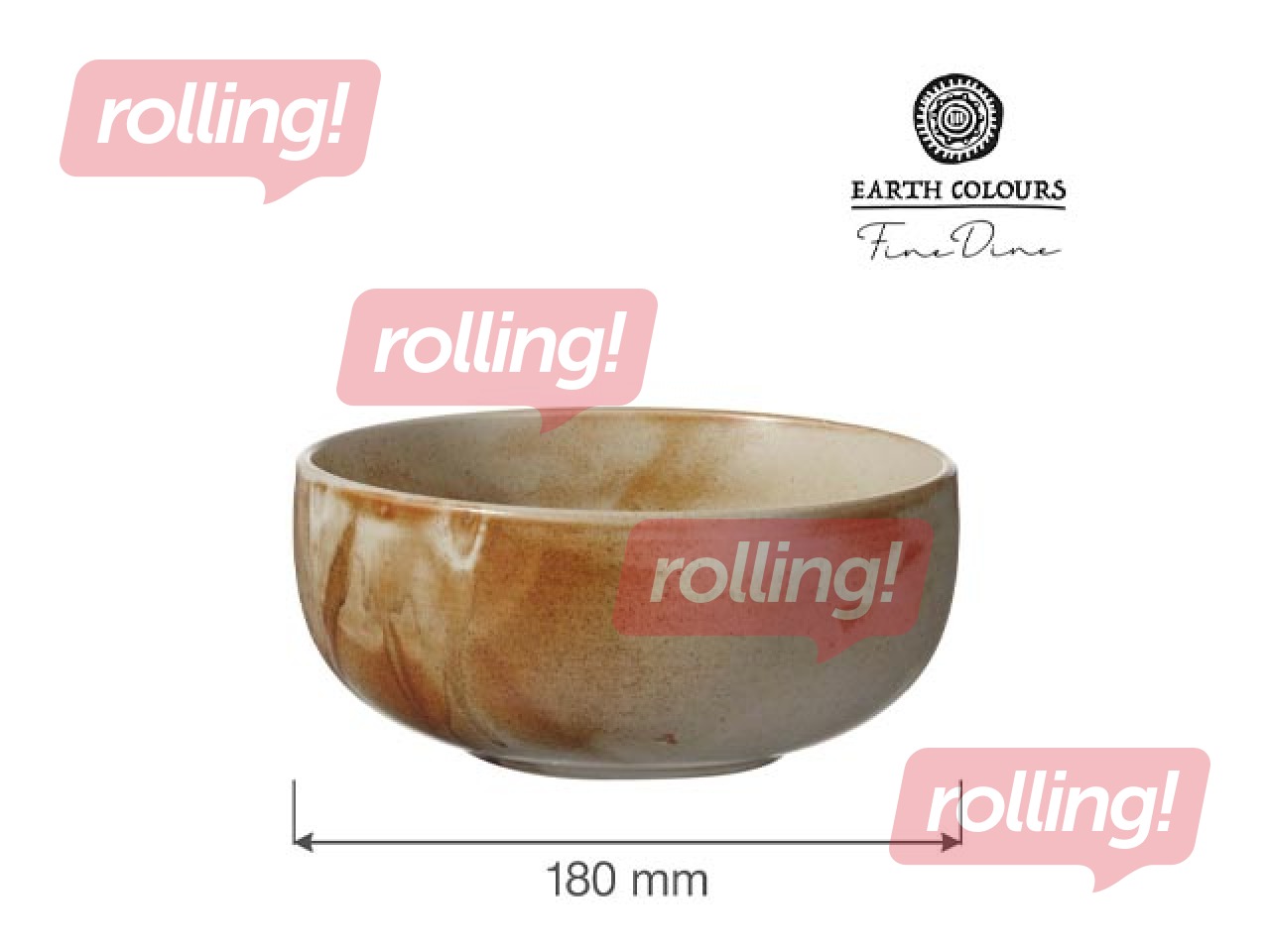 Bowl Constancy, Beige, 18cm, 1300ml
