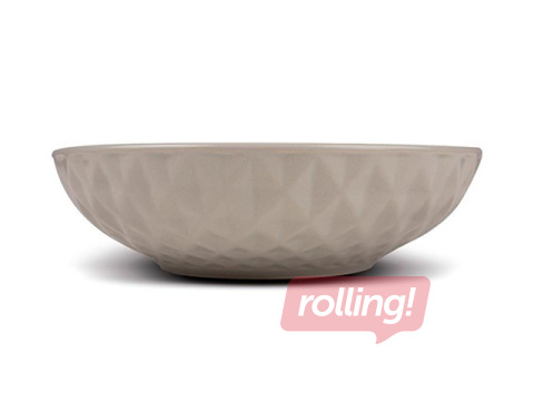 Миска Nava Soho Classic, керамическая, светло-коричневая, Ø20.5см